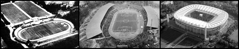 umgebautes Stadion um 1955